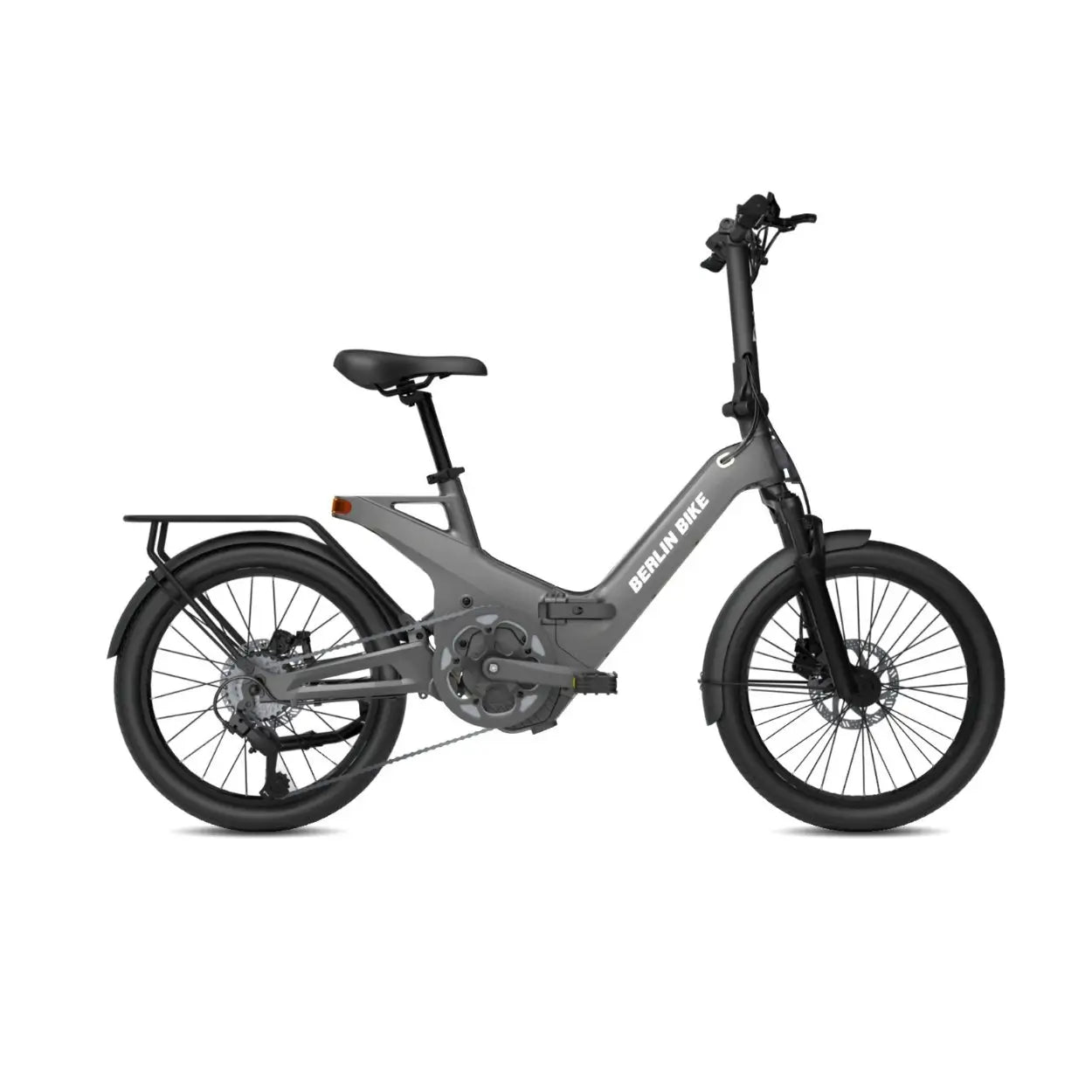 Berlin Bike 2GO E-Bike 20 Zoll Klapprad Mattgrau