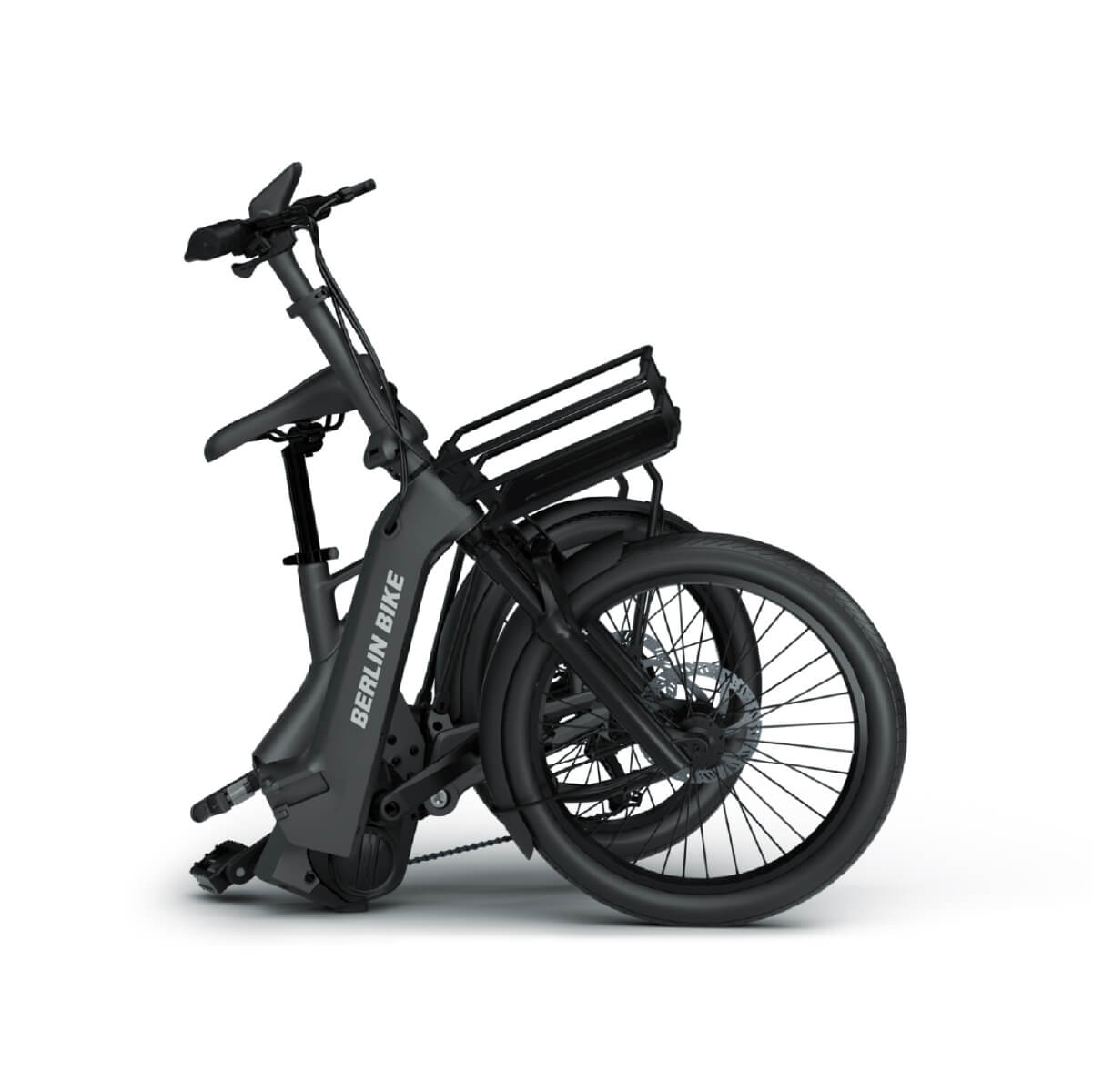 Berlin Bike 2GO E-Bike 20 Zoll Klapprad Dunkelblau