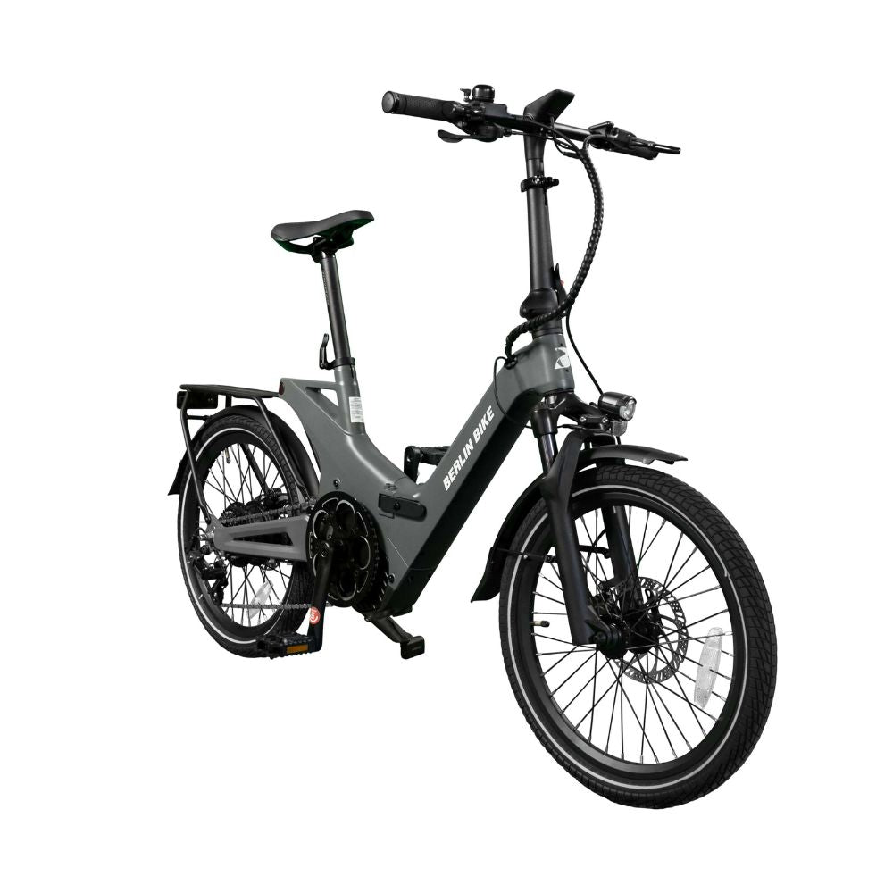 Berlin Bike 2GO E-Bike 20 Zoll Klapprad Mattgrau