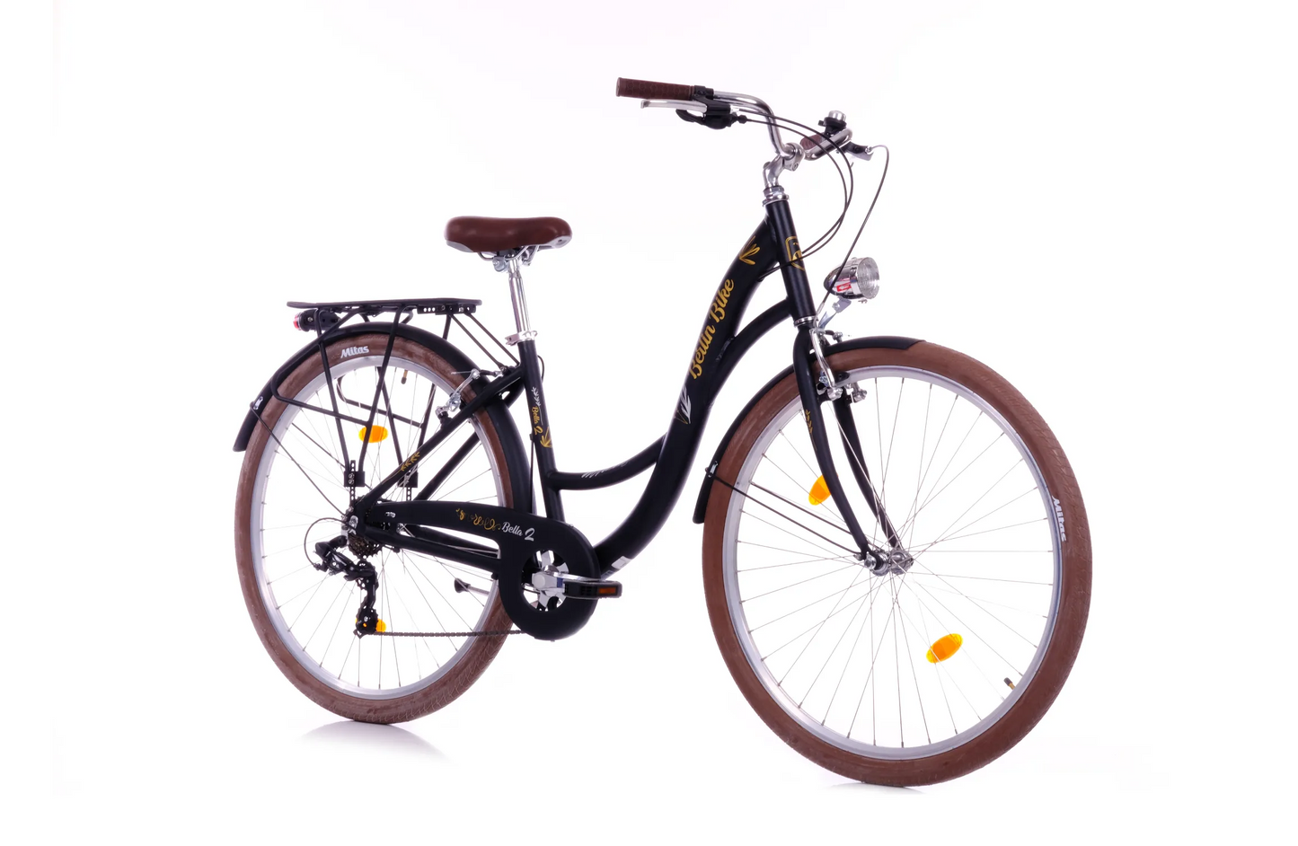 Berlin Bike Bella 2 Cityrad 28 Zoll Schwarz