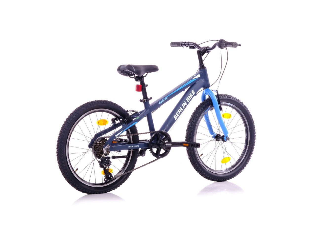 Berlin Bike Grizz 20 Zoll Kids Mountainbike Blue