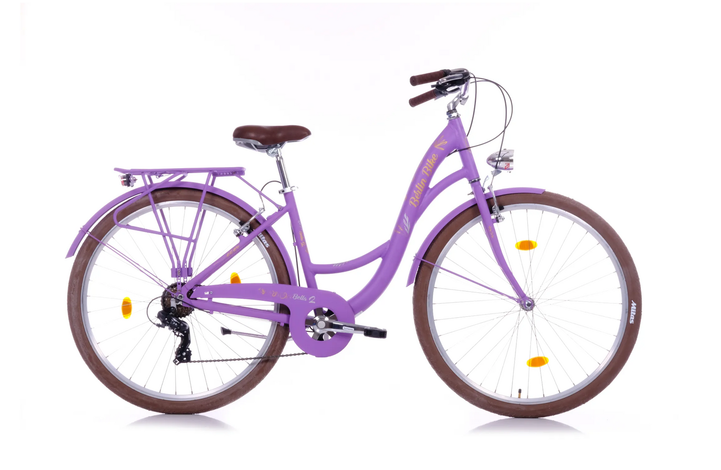 Berlin Bike Bella 2 Cityrad 28 Zoll Lila