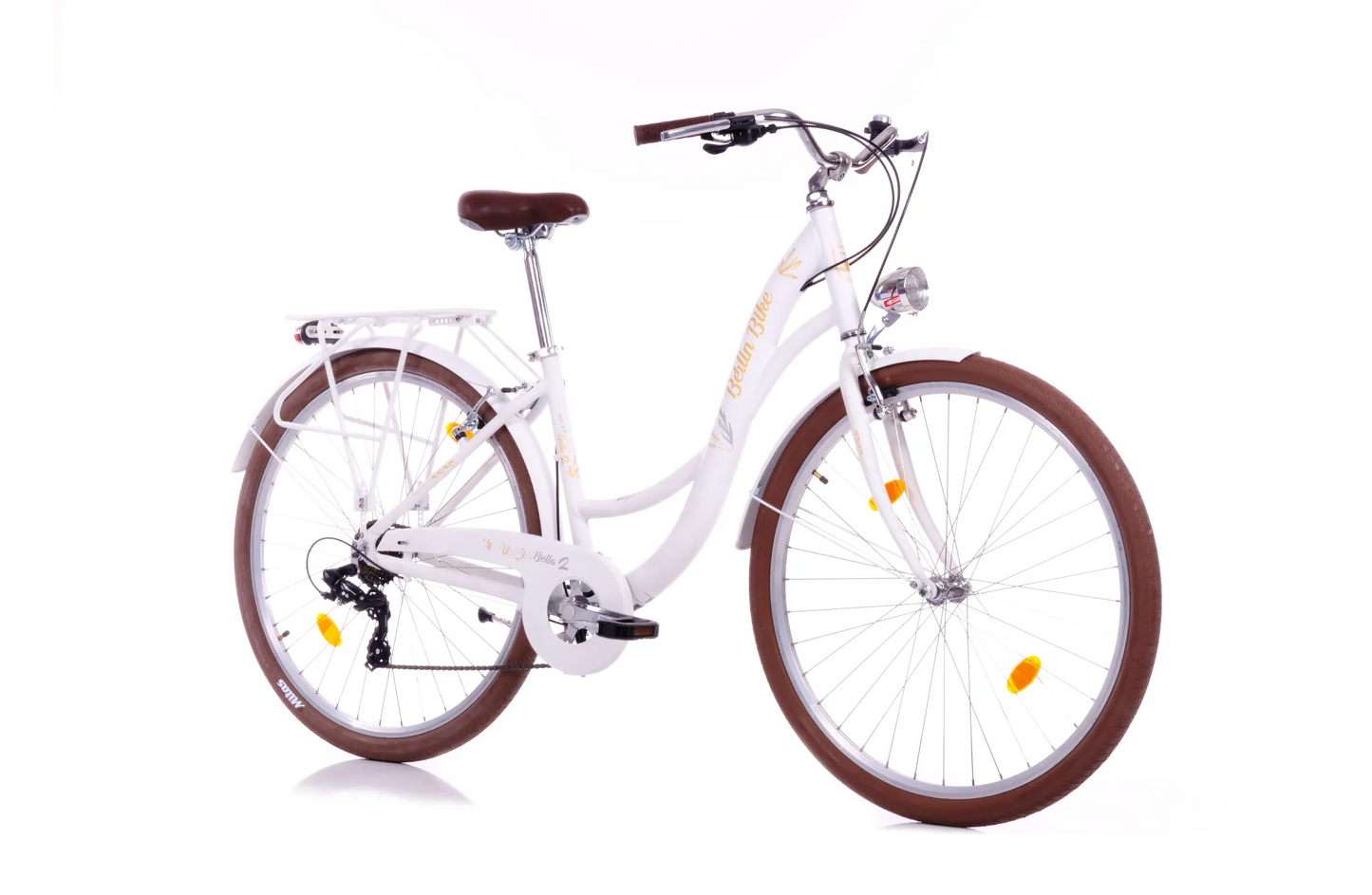 Berlin Bike Bella 2 Cityrad 28 Zoll Weiß