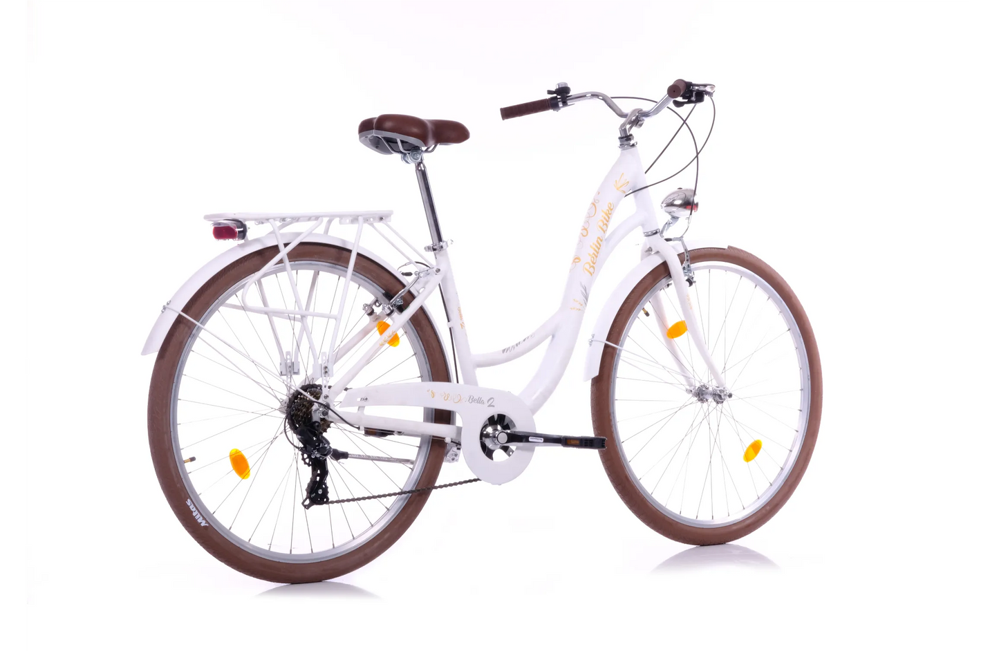 Berlin Bike Bella 2 Cityrad 28 Zoll Weiß