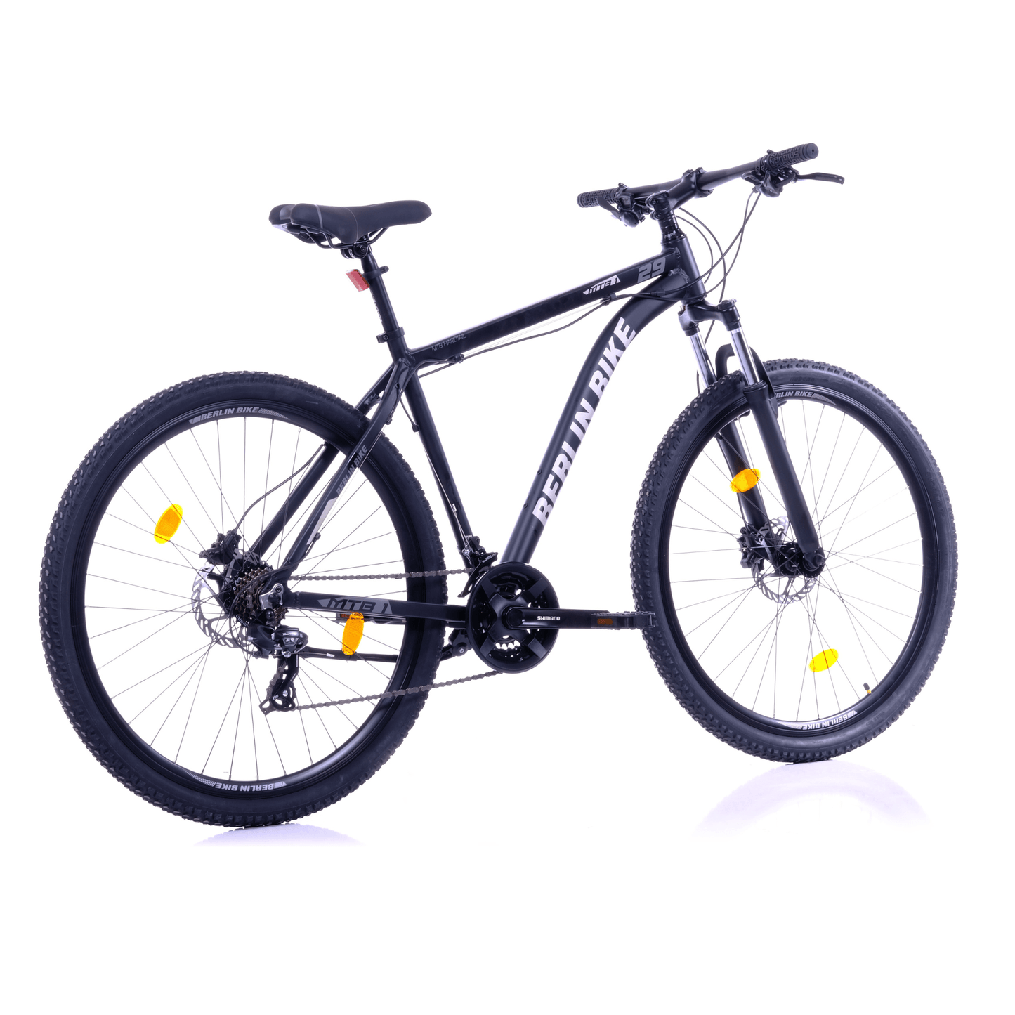 Berlin Bike MTB1 29 Zoll Mountainbike Schwarz Blau