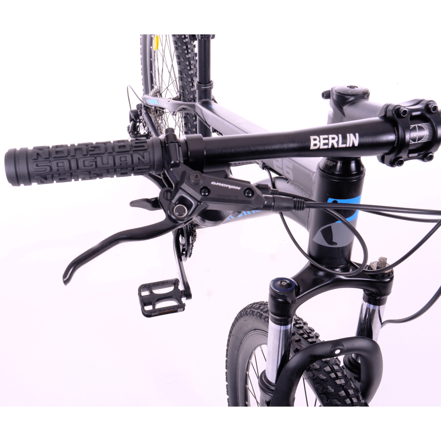 Berlin Bike MTB1 29 Zoll Mountainbike Schwarz Blau
