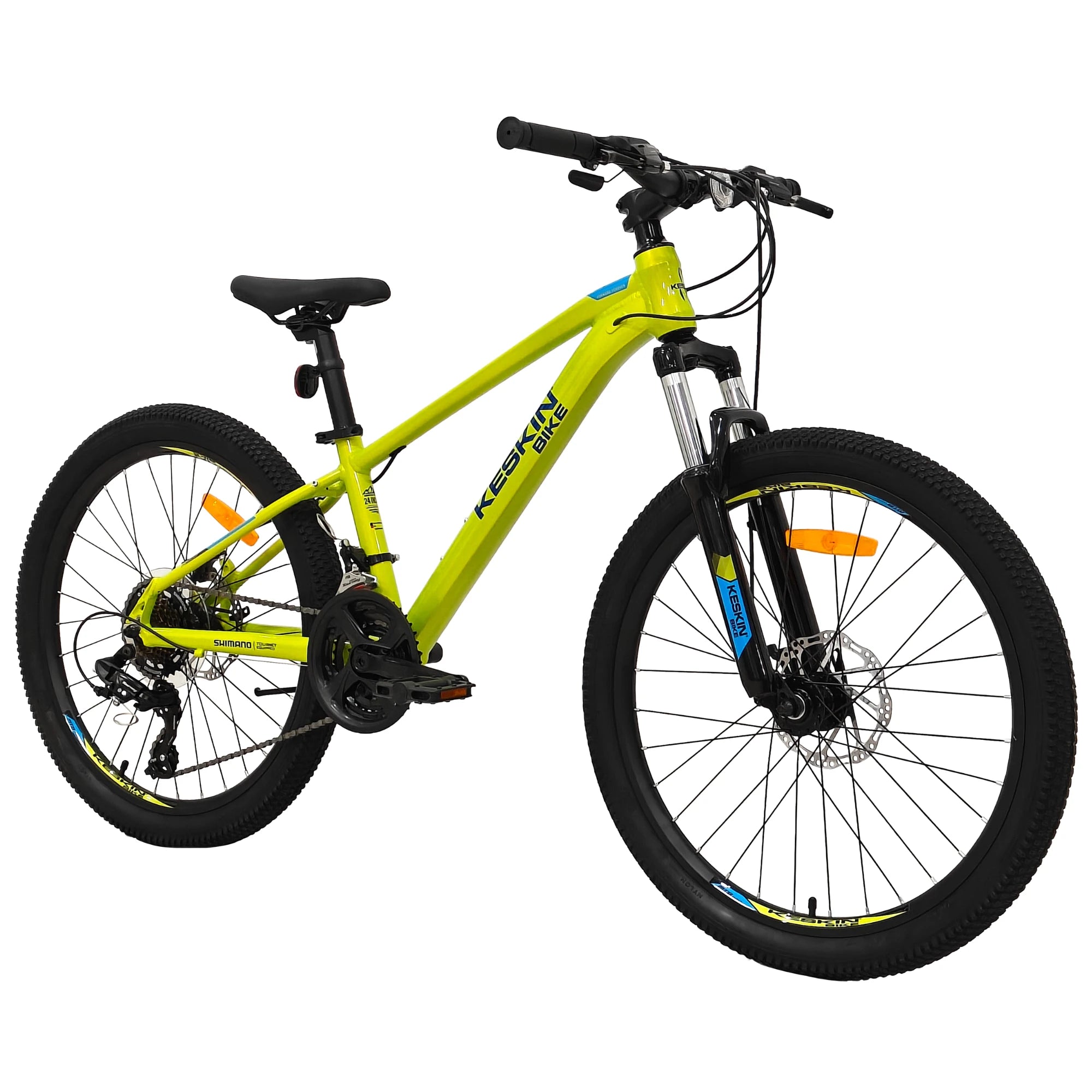 Keskin MTB1 24 Zoll Kinderfahrrad NeonGrün – Fahrradkauf24