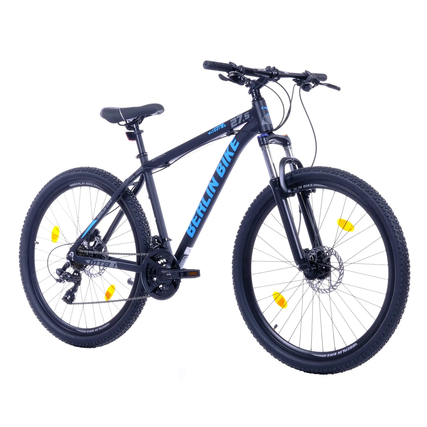 Berlin Bike MTB1 29 Zoll Mountainbike Schwarz Blau