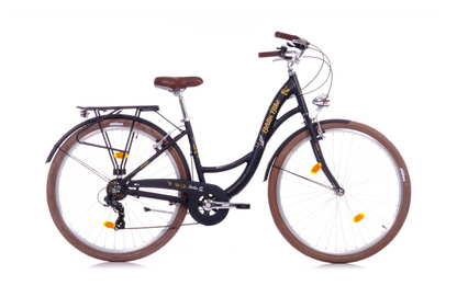 Berlin Bike Bella 2 Cityrad 28 Zoll Schwarz