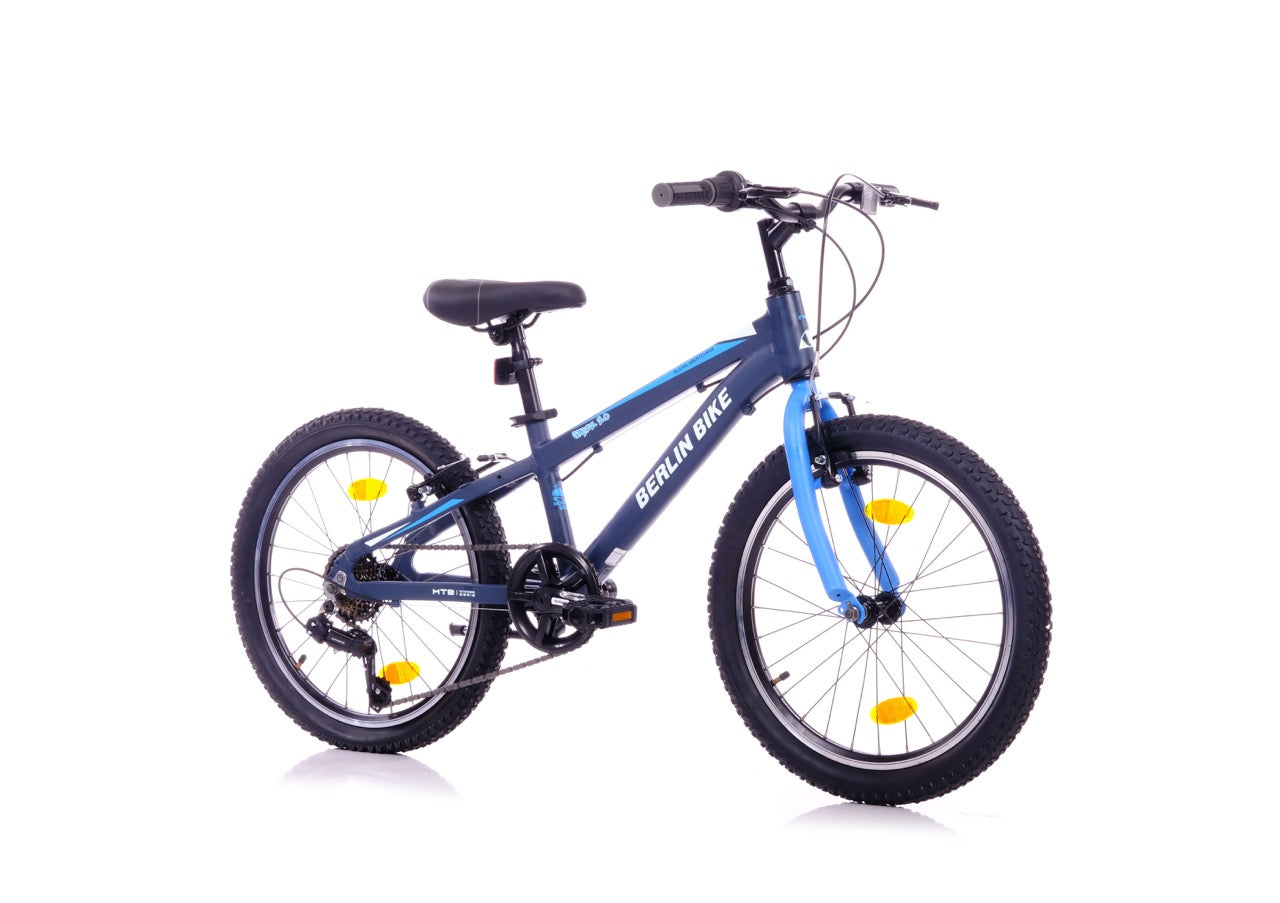 Berlin Bike Grizz 20 Zoll Kids Mountainbike Blue