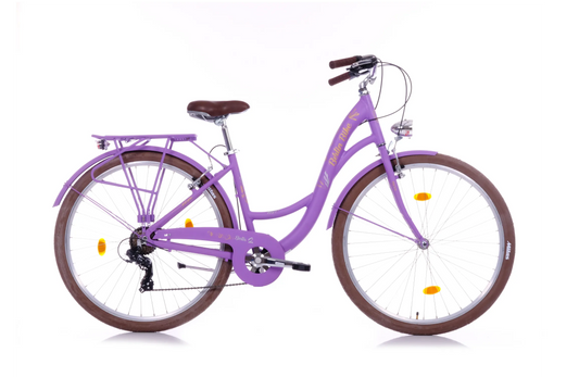 Berlin Bike Bella 2 Cityrad 28 Zoll Lila