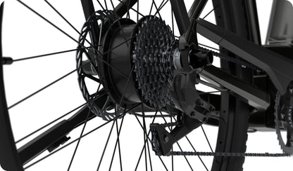 Berlin Bike SUV 28 Zoll Trekking E-Bike Mattschwarz