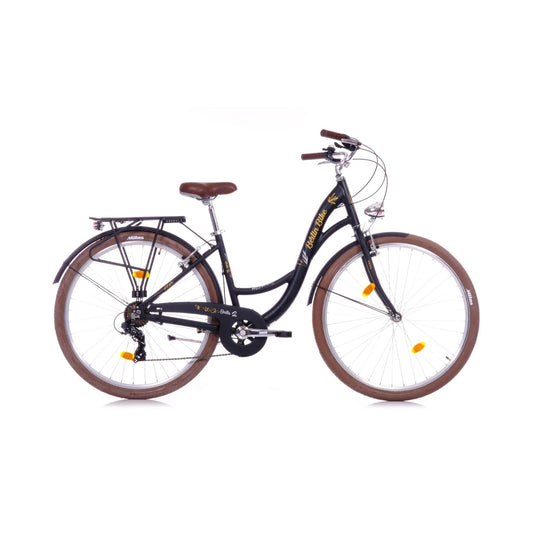 Berlin Bike Bella 2 Cityrad 28 Zoll Schwarz