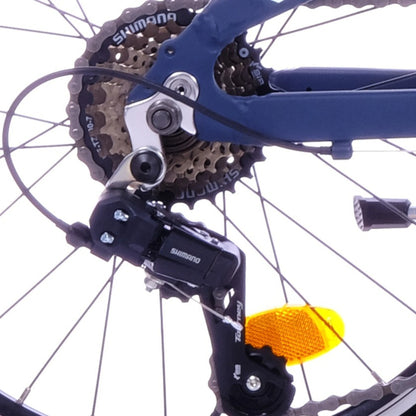 Berlin Bike Grizz 20 Zoll MTB Kinderfahrrad in Blau mit Shimano Schaltwerk – schnelle Expresslieferung innerhalb Deutschlands für ein stabiles Kinder-MTB