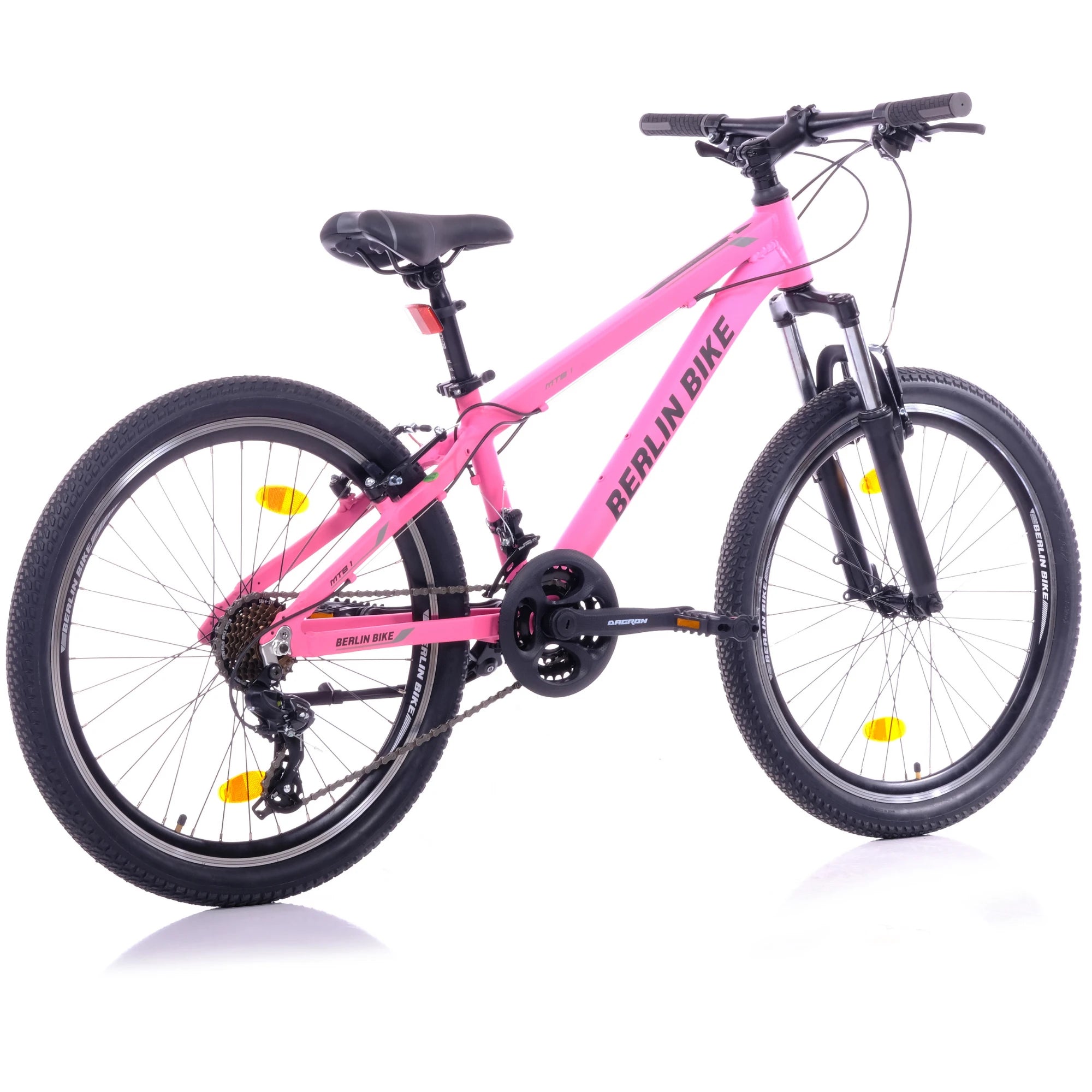 Berlin Bike MTB1 24 Zoll Kinderfahrrad Rosa – Fahrradkauf24