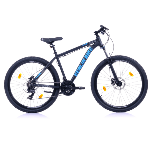 Berlin Bike MTB1 27,5 Zoll Mountainbike Schwarz Blau