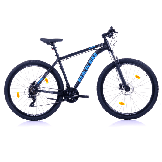 Berlin Bike MTB1 26 Zoll Mountainbike Schwarz Blau