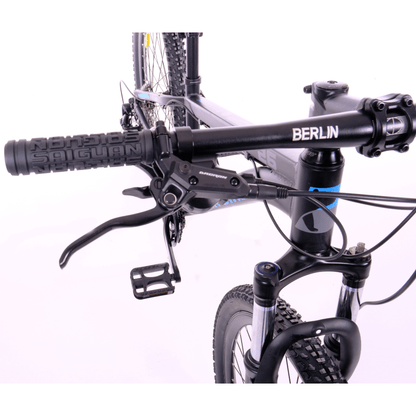 Berlin Bike MTB1 29 Zoll Mountainbike Schwarz Silber