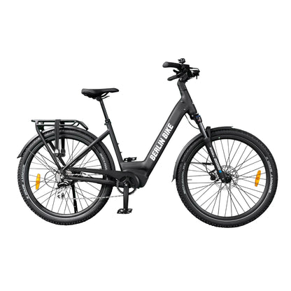 Berlin Bike SUV 28 Zoll Trekking E-Bike Mattschwarz