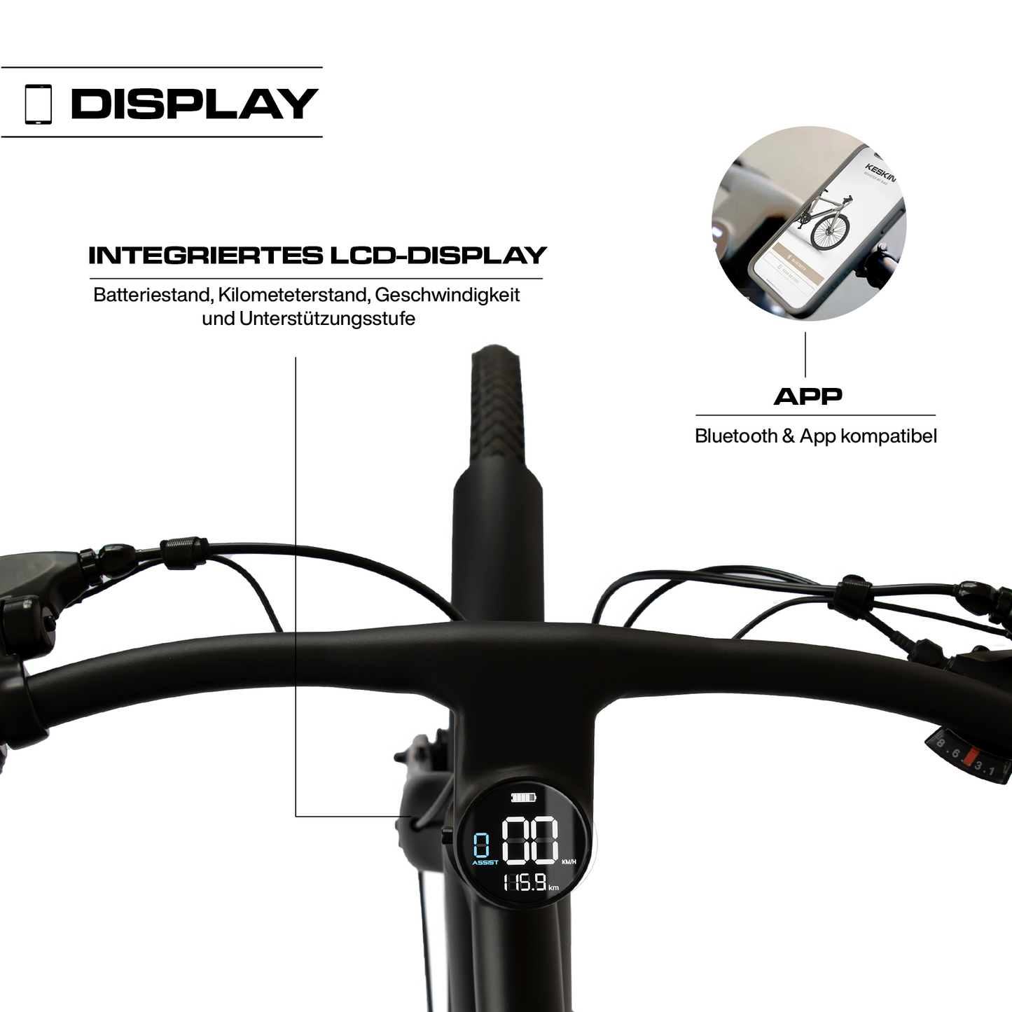 LCD-Display C Cbike 1V