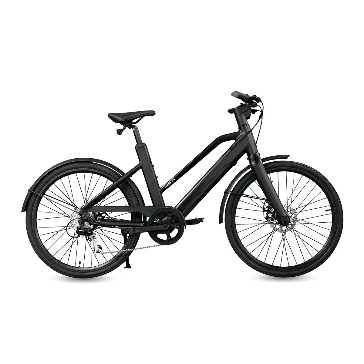 Keskin cBike1V E-Bike in Schwarz, Profilansicht, offizieller Verkauf über fahrradkauf24.de mit EU-weitem Versand
