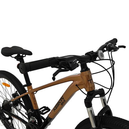 Keskin Bike Mountainbike MTB1 in Bronze in rechter Oberansicht – schnelle Expresslieferung innerhalb Deutschlands für ein robustes und zuverlässiges MTB