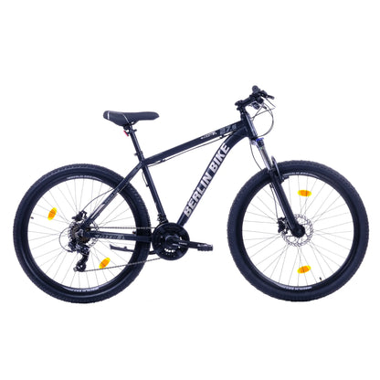 Berlin Bike MTB1 27,5 Zoll Mountainbike Schwarz Silber