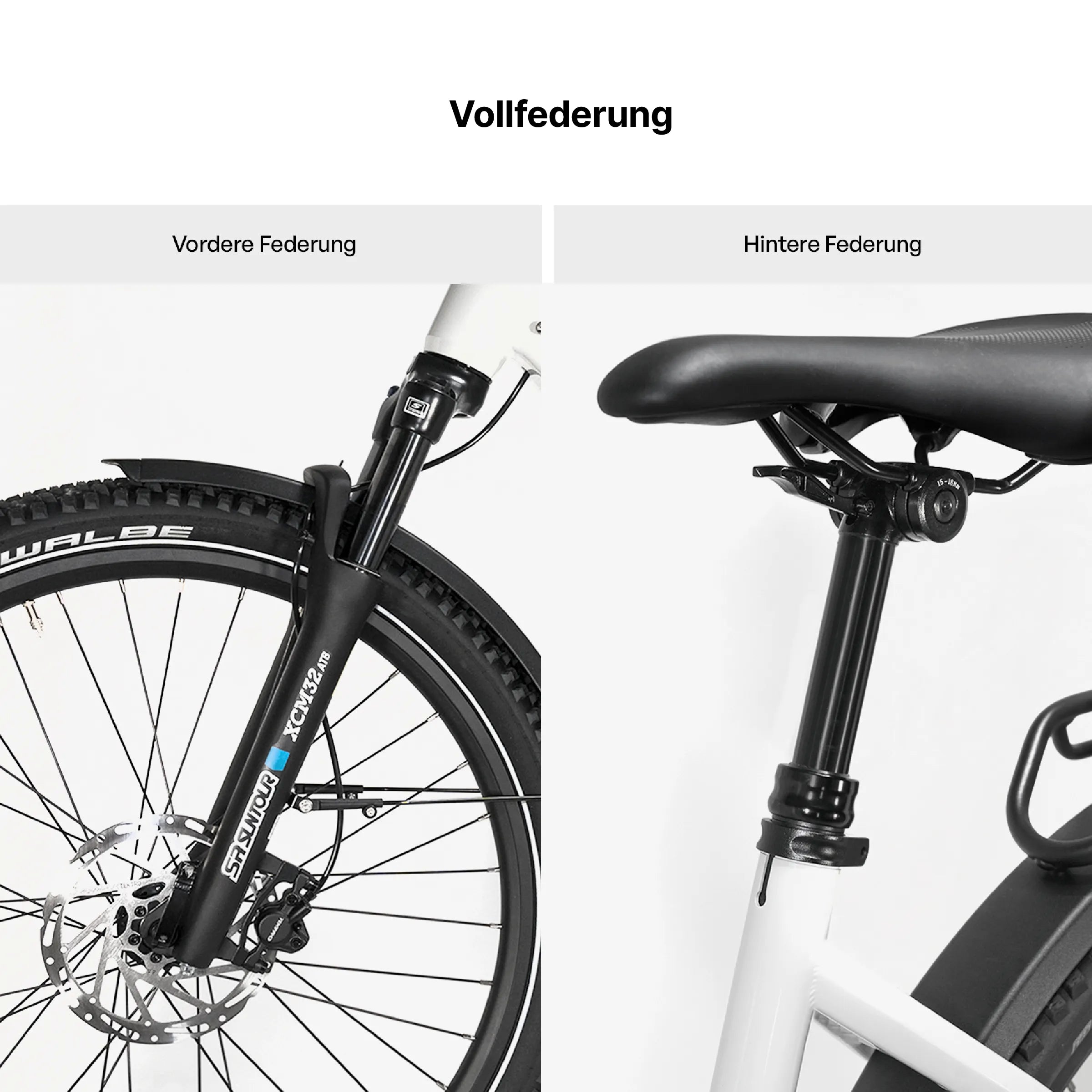 Berlin Bike SUV E-Bike 28 Zoll – Trekkingrad mit Vollfederung – Fahrradkauf24