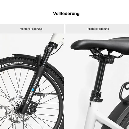 Berlin Bike SUV 28 Zoll Trekking E-Bike Hellweiss